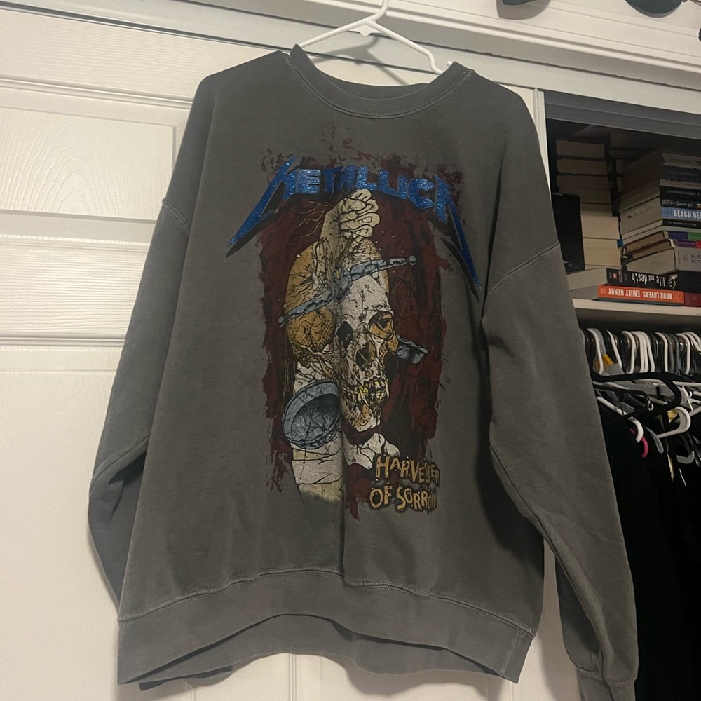Urban outfitters Metallica crewneck